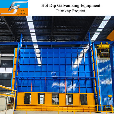 Environmental Friendly Hot Dip Galvanizing Equipment with High Velocity Pulse Firing System and Smart Control