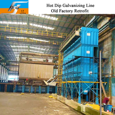Environmental Friendly Hot Dip Galvanizing Equipment with High Velocity Pulse Firing System and Smart Control