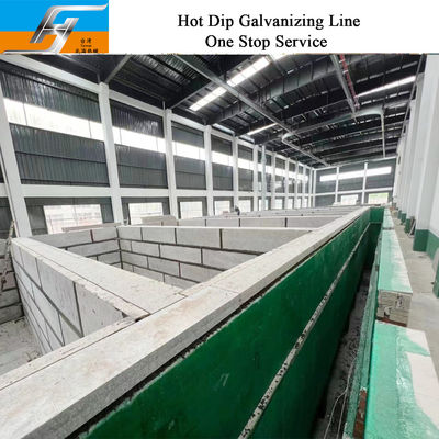 Customized Dimension Hot Dip Galvanizing Line with Smart Control and High Velocity Pulse Firing System